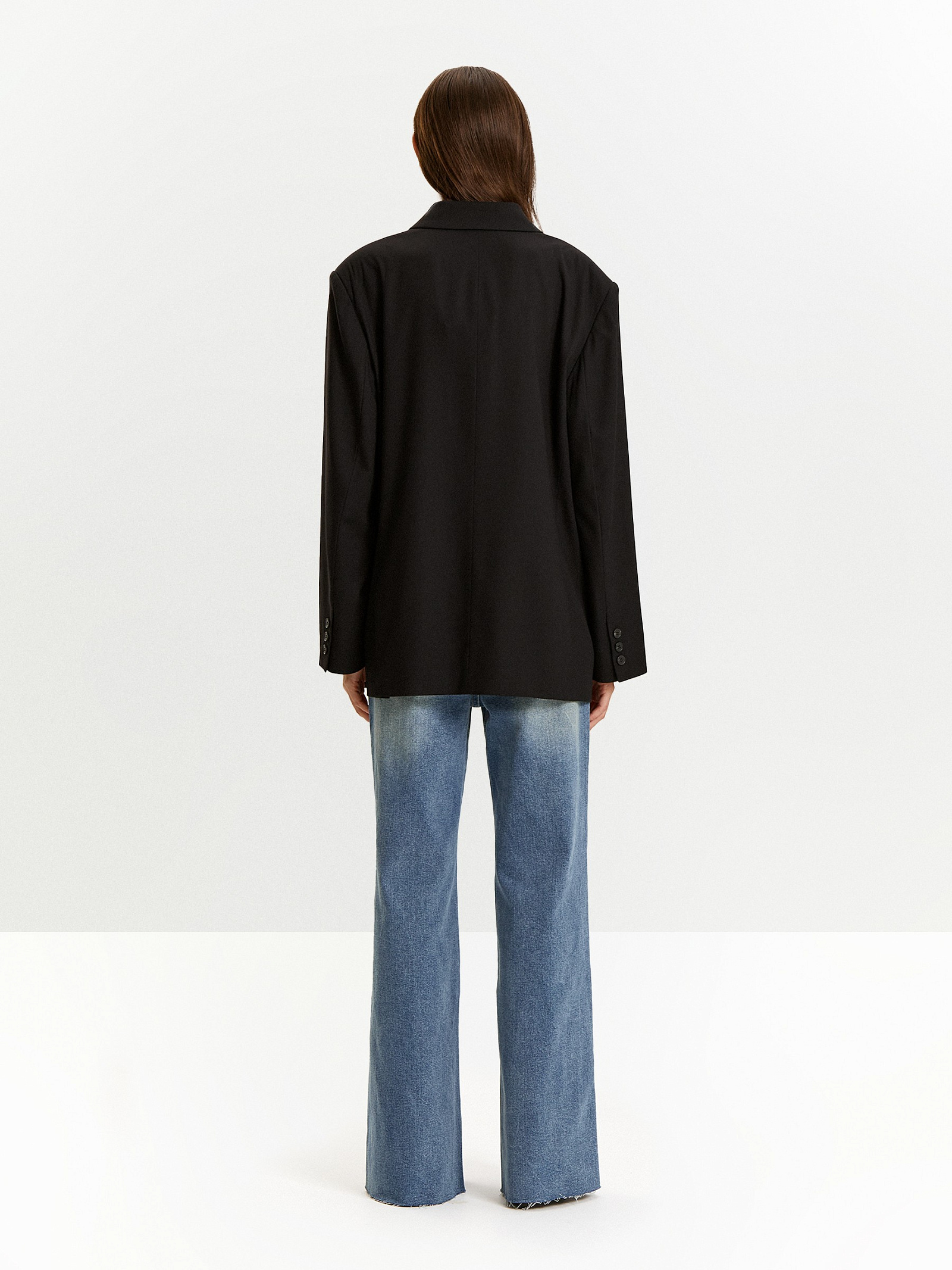 Жакет прямого кроя